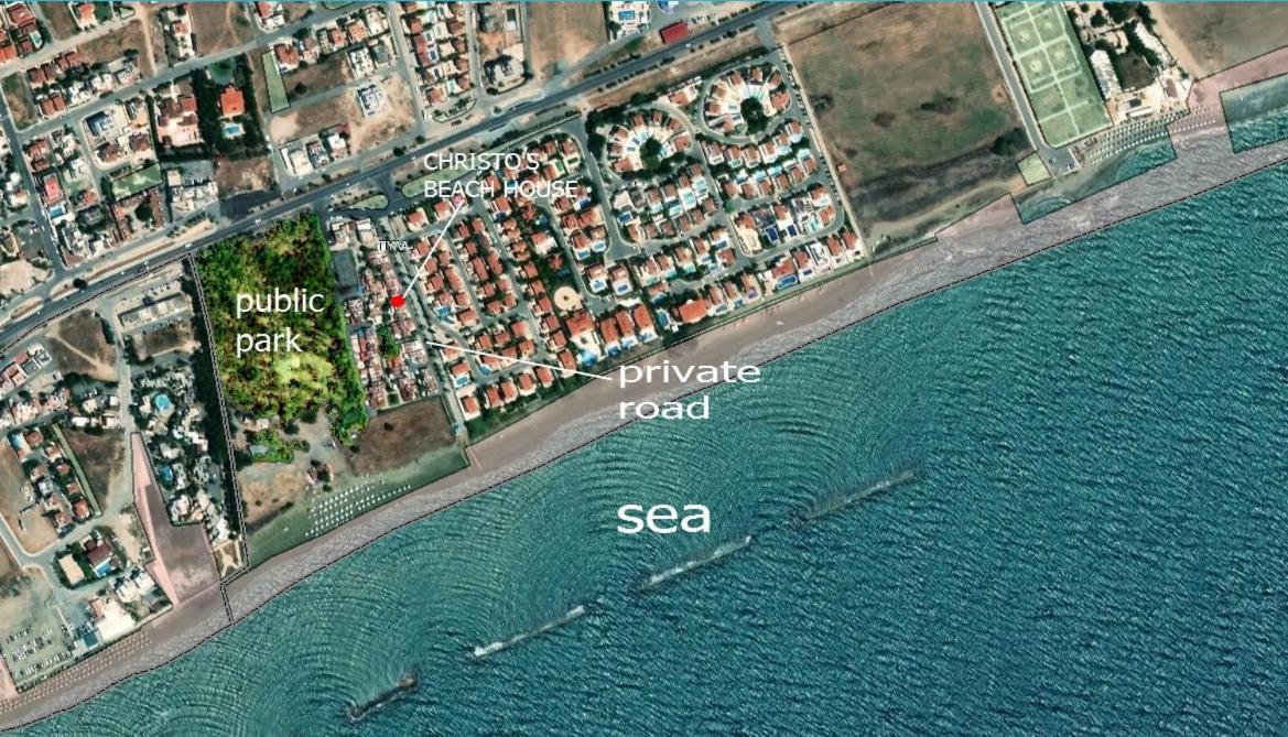 Christos Beach House 拉纳卡 外观 照片